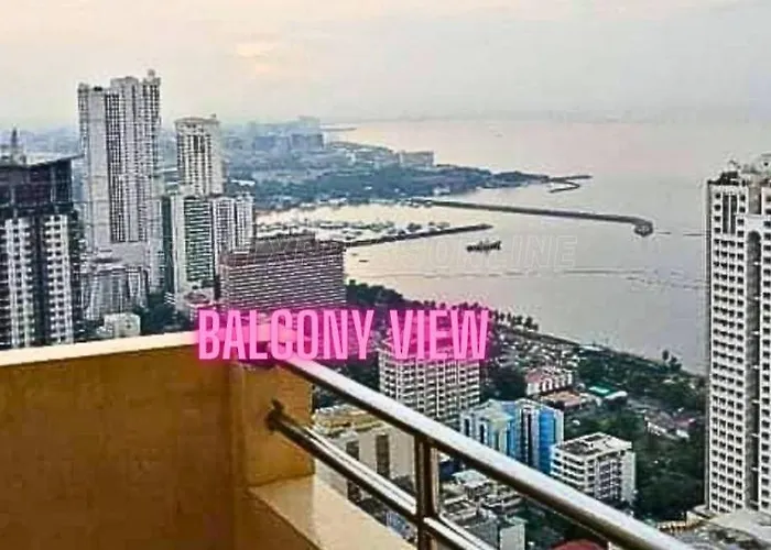 Bay Balcony Haven: Affordable Staycation With Pool & Sauna Hotel Manila